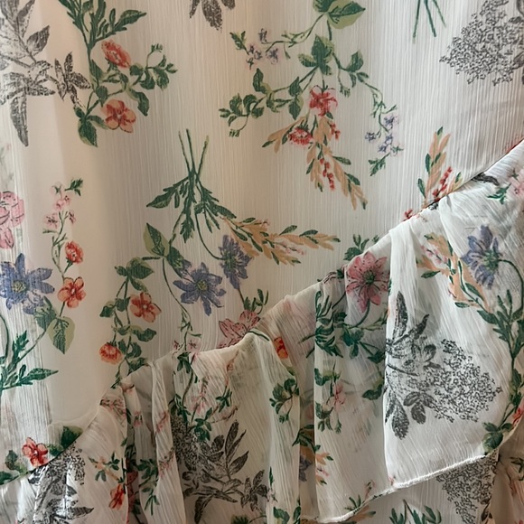 BNWT NEW LOOK HIGH LOW FLORAL DRESS - Picture 3 of 3